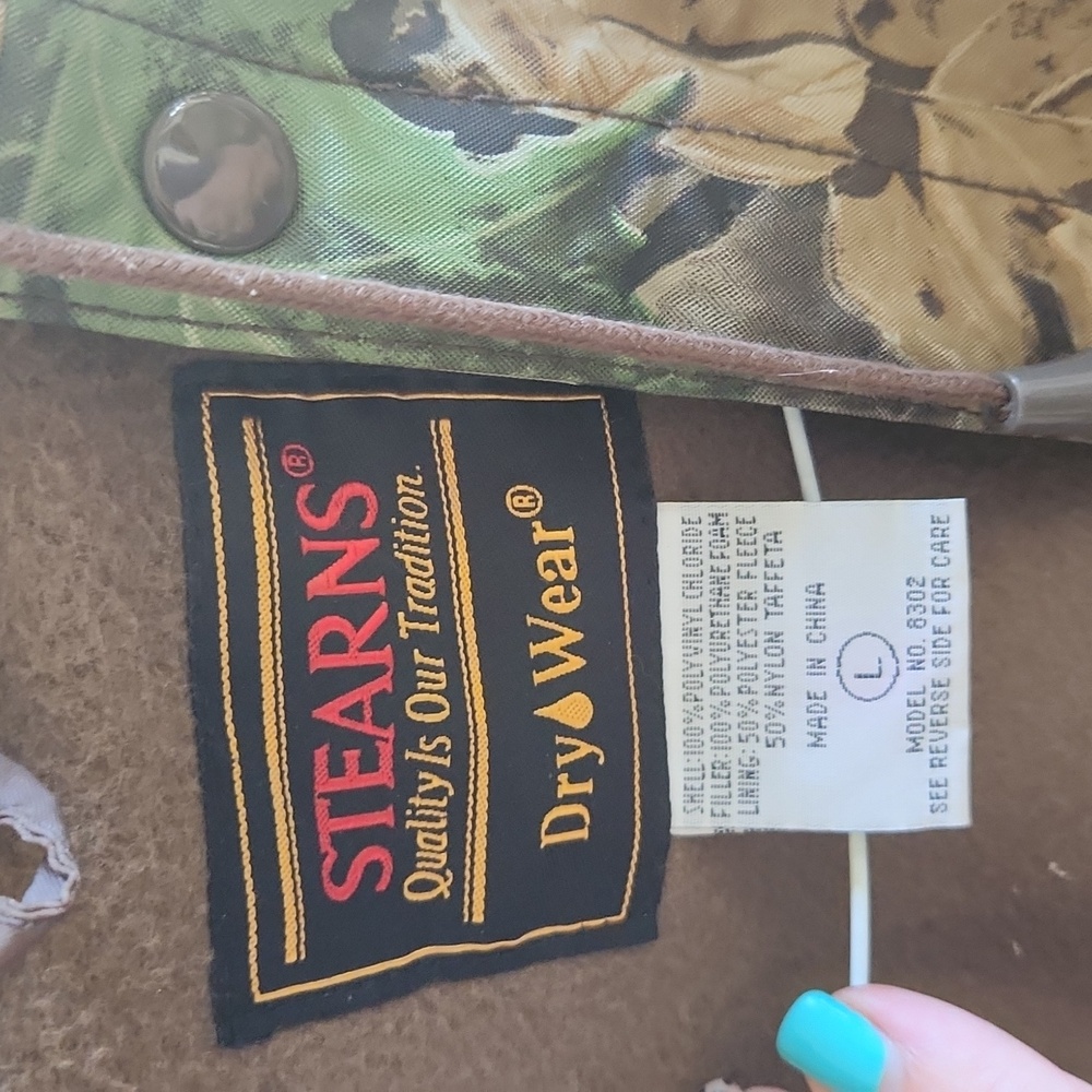 Stearns DryWear Men's Camouflage Jacket